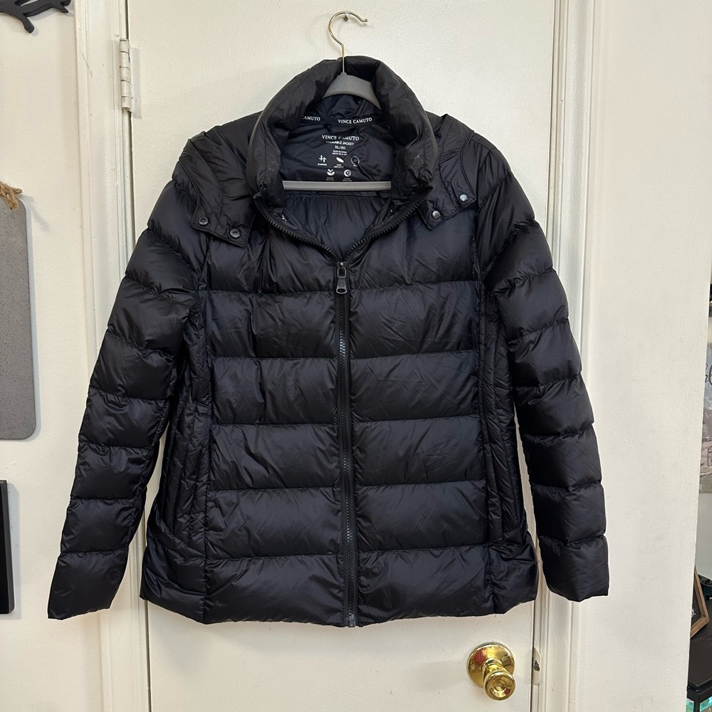 Womens Vince Camuto Packable Puffer Jacket-size XL